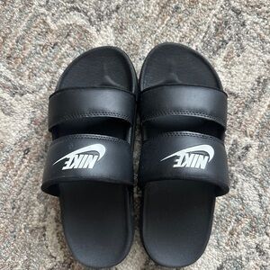 Nike Black Slide Sandals